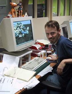 Nick at Havok's offices in Dublin