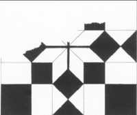 IMAGE: Martin Kemp's manual reconstruction of the floor pattern
