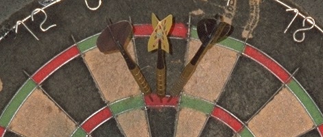 Darts scoring.