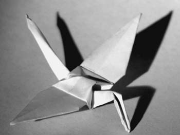 Origami crane