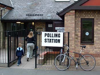 polling station