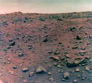 the martian landscape