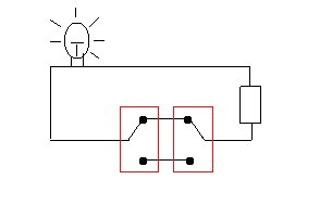 wiring three switches to a bulb