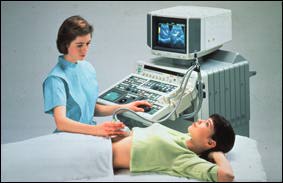 Figure 2: An ultrasound machine.