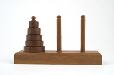 andengine tower of hanoi towers not stacking correctly