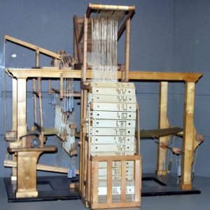 A 19th century loom.