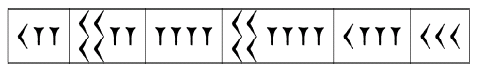 placeholder in babylonian numerals