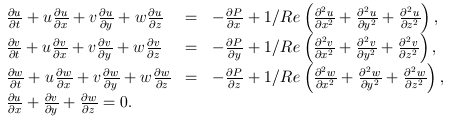 Navier-Stokes equations