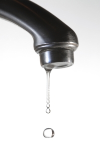 A dripping tap