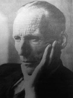 Luitzen Egbertus Jan Brouwer, 1881-1966, thinking hard about crumpled paper.