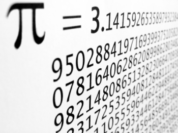 The decimal expansion of pi