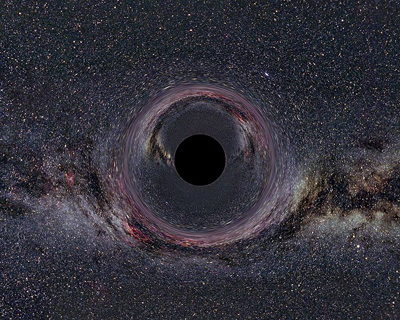 A black hole