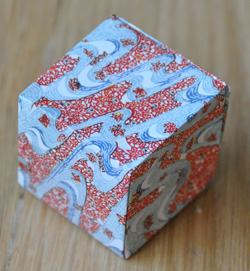 origami cube