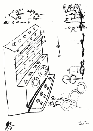 Figure 7: Schickard's calculating machine