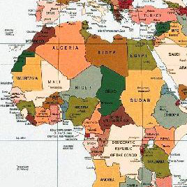 The problem of assigning frequencies in a single level office building is analogous to colour a map so that no neighbouring countries are of the same colour.