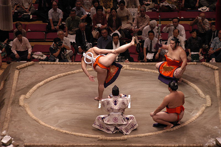 Sumo wrestlers