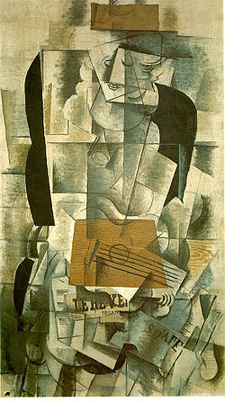 Woman with a guitar