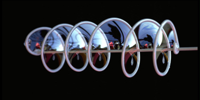 A soap film forming a helicoid