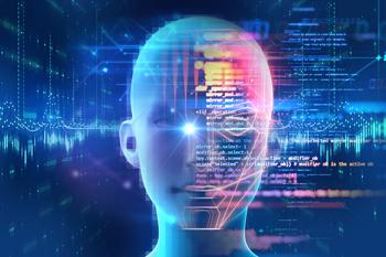 An artistic representation of a digital twin