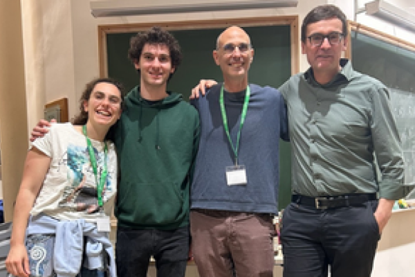 The four mathematicians together