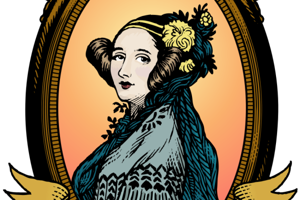 Stylised image of Ada Lovelace