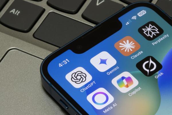 AI apps on a phone