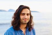 Julian Sahasrabudhe by the sea