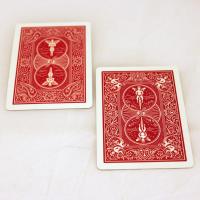 The backs of two playing cards