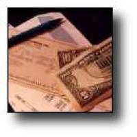 Bank notes and a cheque