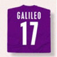 Football shirt with Galileo as the name and 17